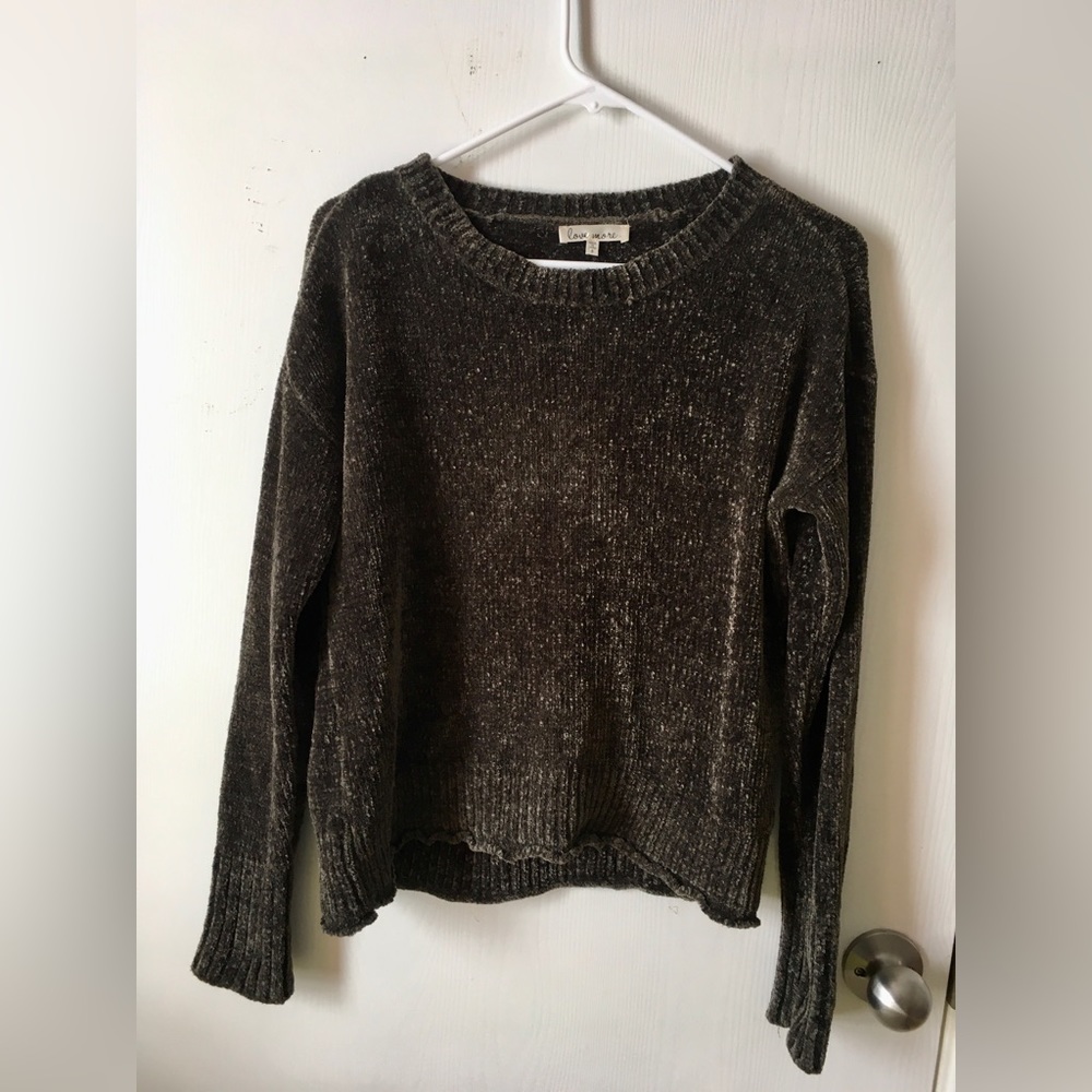 Love More Velvet Sweater